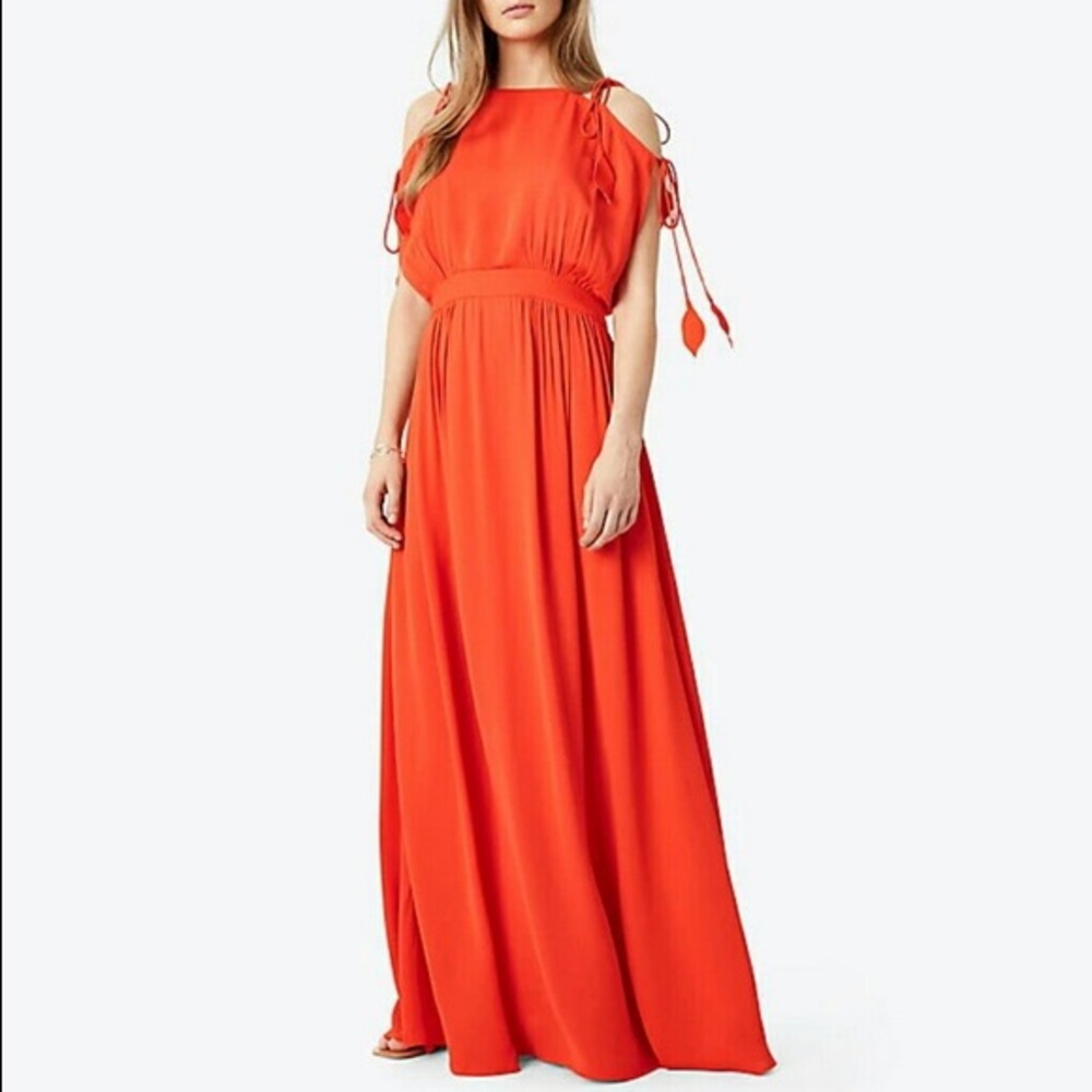 Tory Burch Evalene Dress Poppy Red Size 8